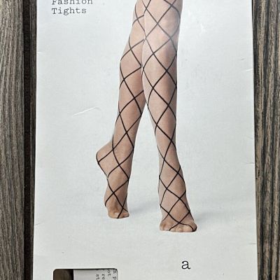 Vintage Fashion Tights Pantyhose A New Day Size M/L Fishnet